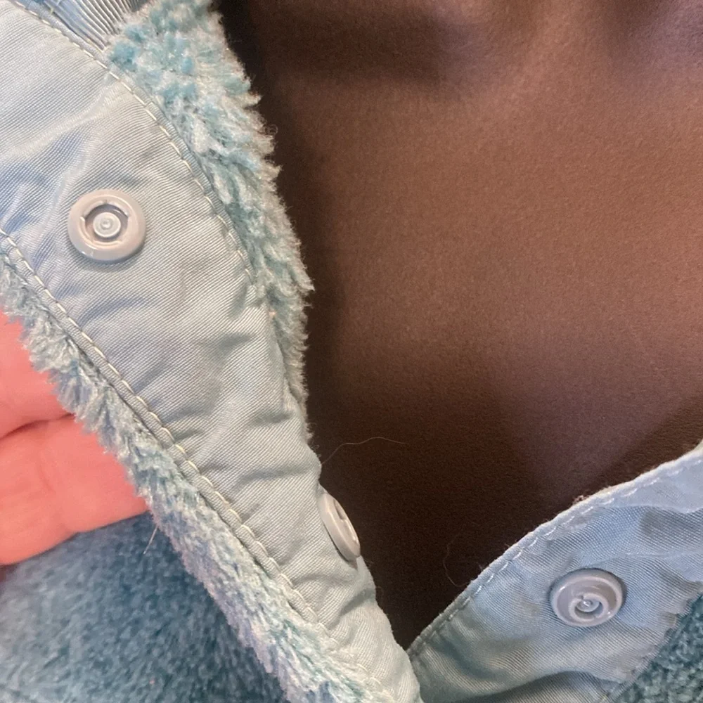 Patagonia Teal Fleece Jacket Medium - Picture 11 of 13